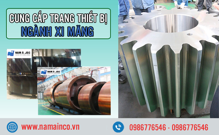 Trang thiết bị cho ngành xi măng không thể thiếu tại Nam Á.JSC
