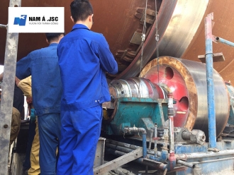 Con lăn đỡ lò nhà máy xi măng